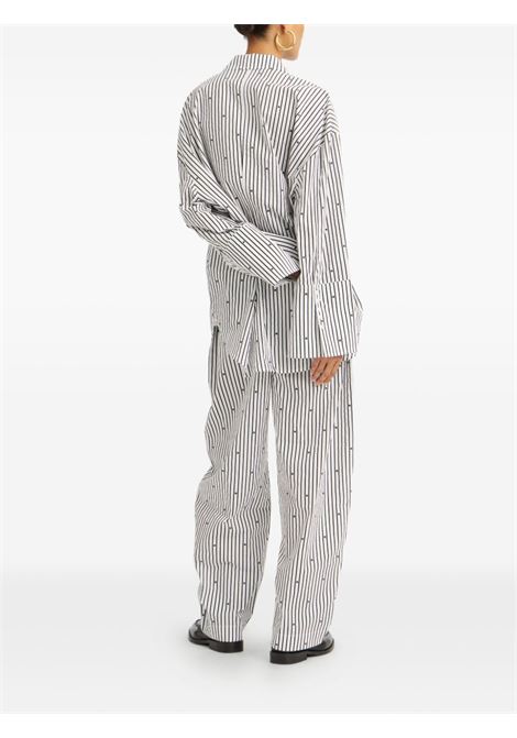 Blue stripe-pattern shirt Rotate Sunday - women ROTATE SUNDAY | 1143980001000